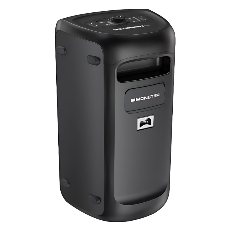 Monster Cycle MS22138, динамік з RGB-підсвіткою, Bluetooth 5.1, 80 Вт, IPX4, АКБ 4000 мА·год, з 2 мікрофонами фото - 6