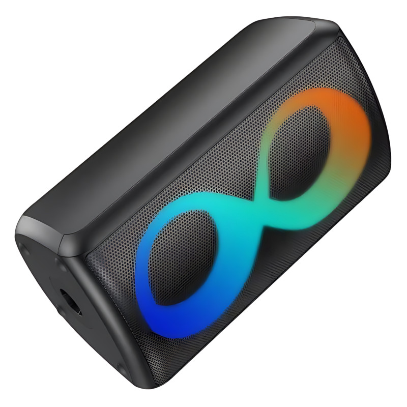 Monster Cycle MS22138, динамік з RGB-підсвіткою, Bluetooth 5.1, 80 Вт, IPX4, АКБ 4000 мА·год, з 2 мікрофонами фото - 4