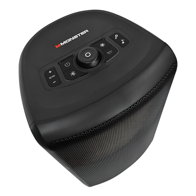 Monster Cycle MS22138, динамік з RGB-підсвіткою, Bluetooth 5.1, 80 Вт, IPX4, АКБ 4000 мА·год, з 2 мікрофонами фото - 7