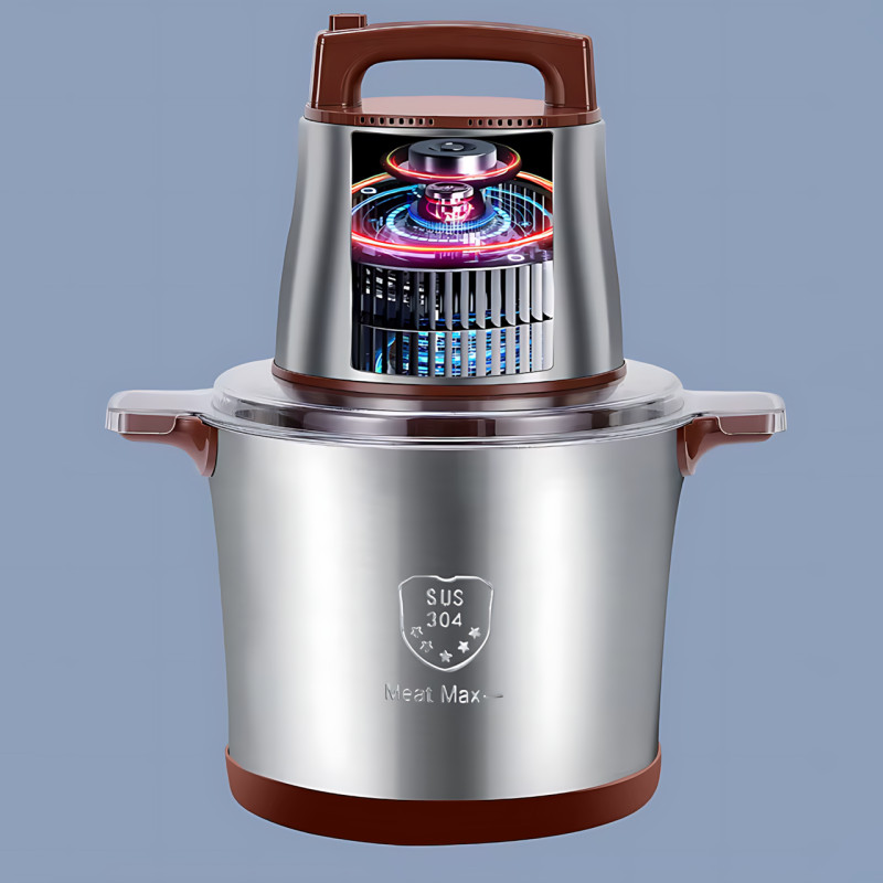 Кухонный измельчитель Hoffmans HM-8878, 12 л, 4800 Вт, нержавеющая сталь, 2 скорост фото - 5