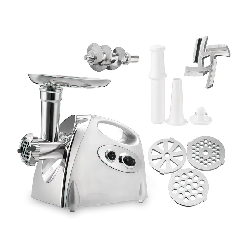 Електром'ясорубка Crownberg CB4213 з функцією реверсу, 2000 Вт, з насадкою для соковичавниці та кебе фото - 5