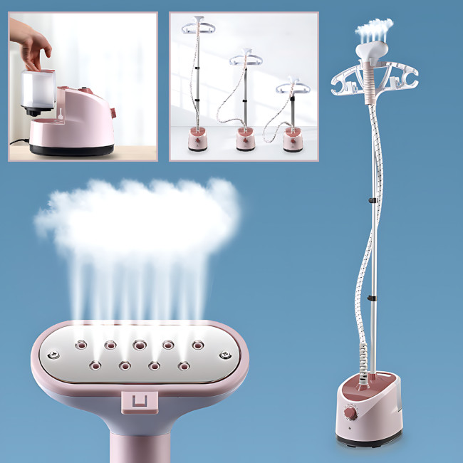 Відпарювач для одягу Multifunctional clothes steamer, вертикальний відпарювач із вішалкою, 3000 Вт, 2 л