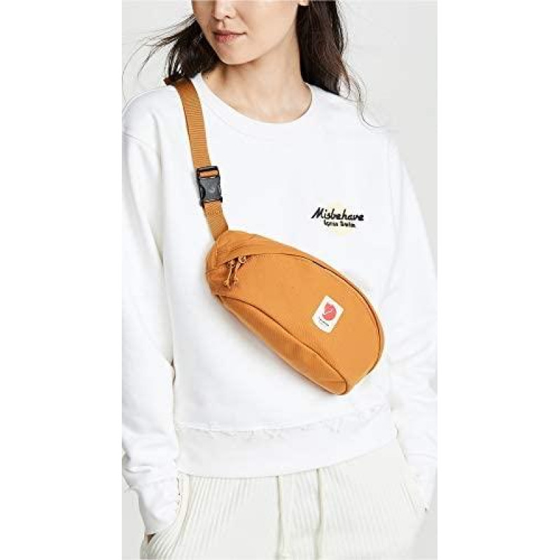 Шведская сумка на пояс Fjällräven Ulvö Hip Pack Medium Original бананка, унисекс, разные цвета (Peach burst) фото - 3