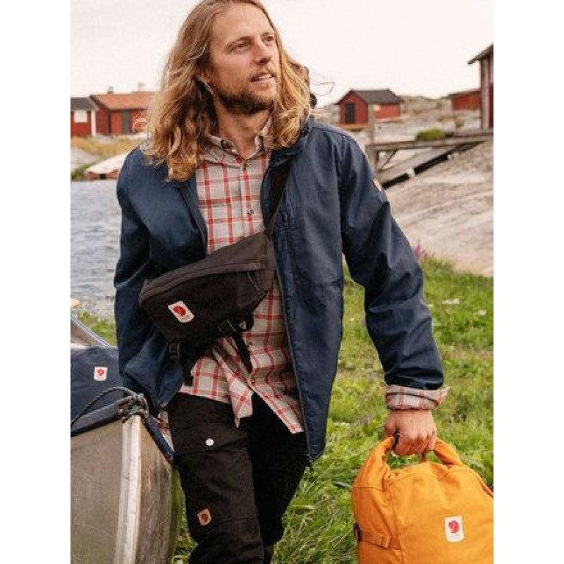 Шведская сумка на пояс Fjällräven Ulvö Hip Pack Medium Original бананка, унисекс, разные цвета (Peach burst) фото - 5