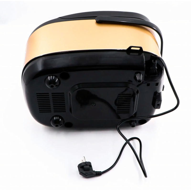 Мультиварка Gold Diamond tk08815. Скороварка с антипригарной чашей. Фритюрница с прозрачной крышкой, 5 л фото - 3