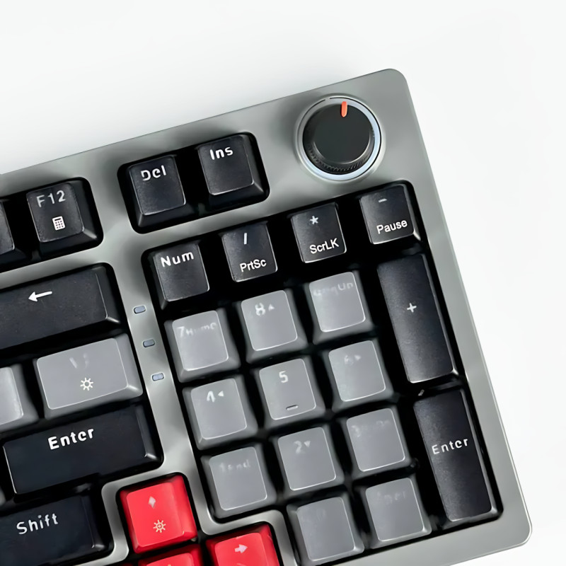 Механическая игровая клавиатура JEDEL KL-114 RGB USB, 96 клавиш, свитчи Drinkey Red, 20 режимов подсветки, кабель 1.6 м, проводная фото - 7