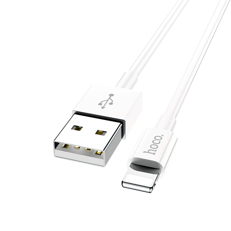 Кабель HOCO X64 Lighting для заряджання смартфона, 1 метр, 2.4 А фото - 4