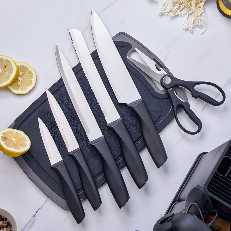 Силиконовый кухонный набор принадлежностей Kitchen stuff 19 предметов BLACK фото - 5