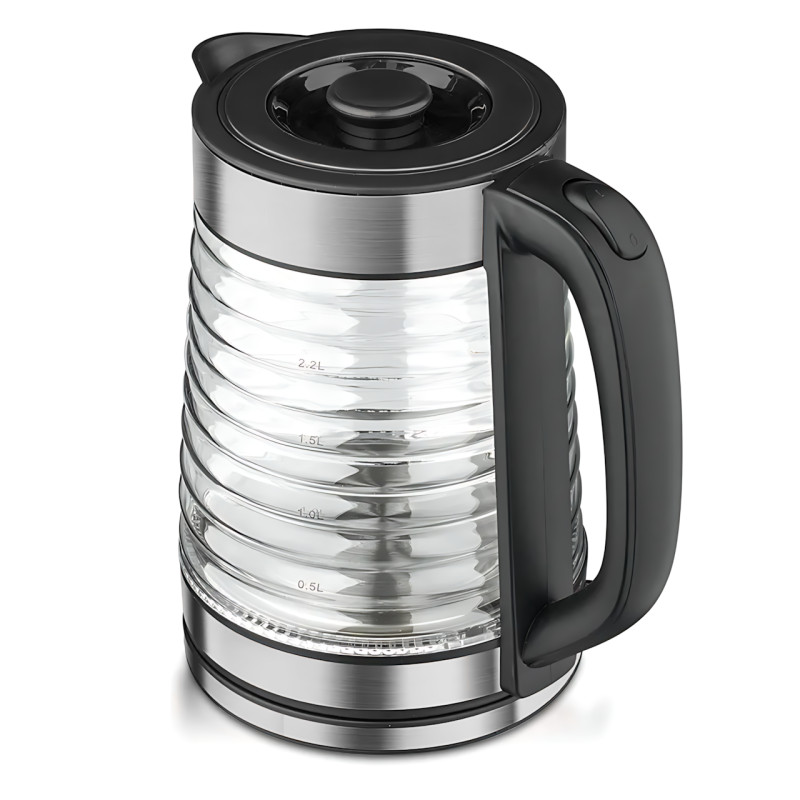 Электрочайник Zepline ZP-989 2,2 л, стеклянный с подсветкой, 2200 Вт, автоотключение, защита от перегрева фото - 4