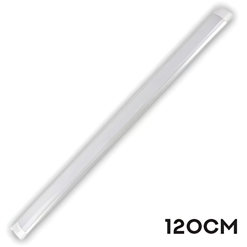 Светодиодная потолочная лампа 1.2M 150W 220v, линейный светильник с холодным белым светом, 3240 Lm, 6500K IP20 фото - 9