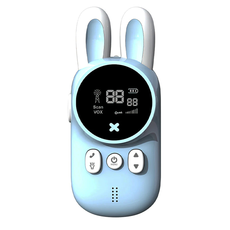 Дитячі рації з ліхтариком kids walkie-talkie 2 шт. pink and blue фото - 8