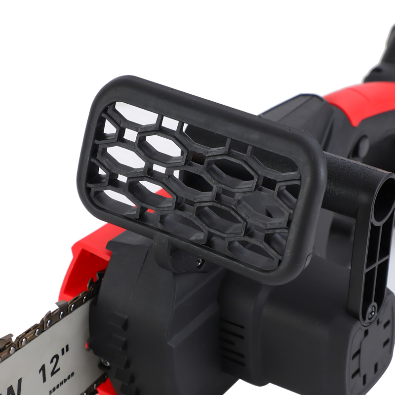 Аккумуляторная цепная пила DOMOTEC Chain Saw 12"–16", универсальная шина, 2 аккумулятора 48V, зарядное фото - 9