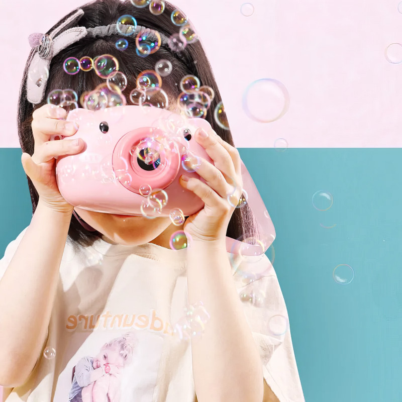 Игрушка-генератор мыльных пузырей Bubble Pig с музыкальными и световыми эффектами, от 3 лет фото - 4