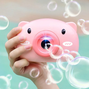 Іграшка-генератор мильних бульбашок Bubble Pig з музичними та світловими ефектами, від 3 років
