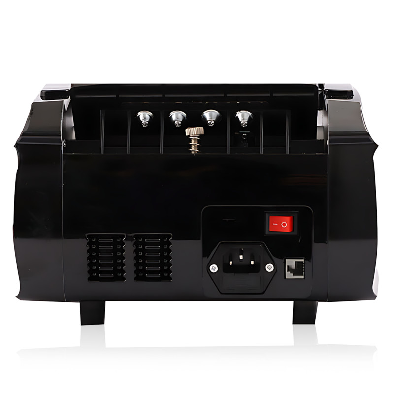 Счетная машинка для банкнот 2831 с UV и MG детекцией, LED-дисплей, до 1000 купюр/мин, автостарт, режим накопления, ГРН, USD, EUR фото - 4