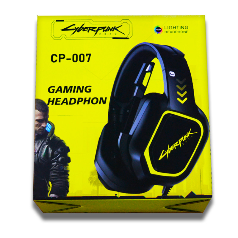 Ігрова гарнітура Cyberpunk 2077 Edition SteelSeries Arctis, провідна з RGB LED підсвічуванням фото - 9