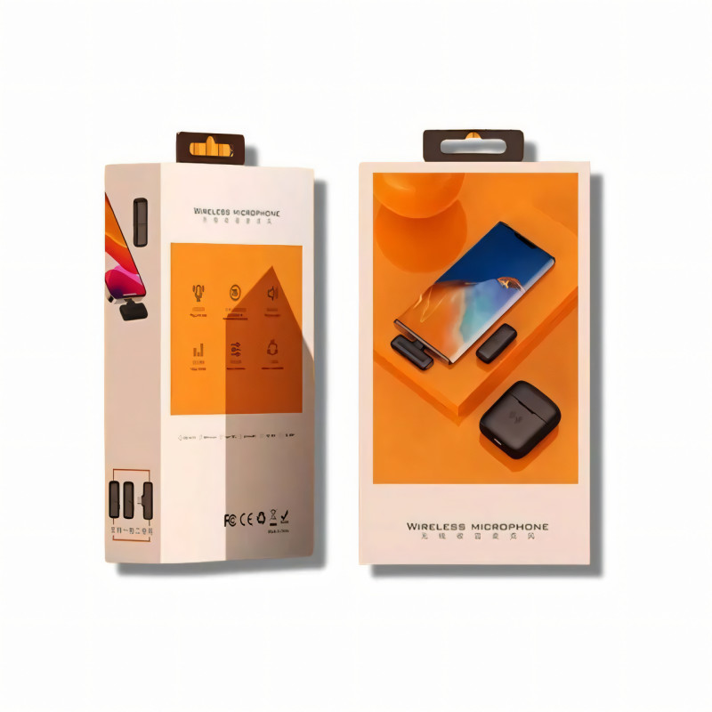 Бездротовий петличний мікрофон блогера, бездротовий мікрофон 2 в 1 MY MARK AND j11 із шумозаглушенням фото - 7