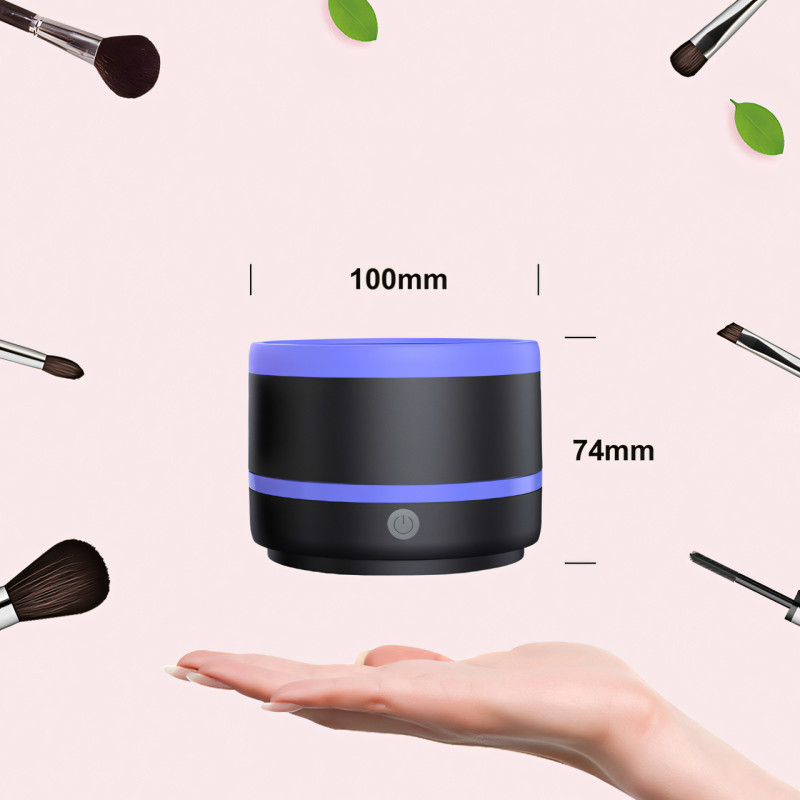 Електричний очисник пензлів для макіяжу Makeup brush cleaner AND LY-609, USB інструмент для очищення пензлів фото - 9