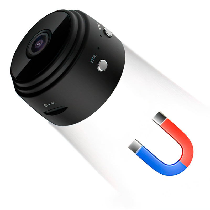 Беспроводная Wi-Fi камера А9 с датчиком движения FullHD фото - 5