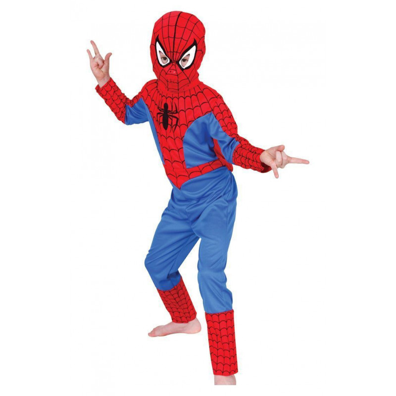 Костюм человека паука, спайдермена. Детский карнавальный костюм Человек Паук. Spider man фото - 0