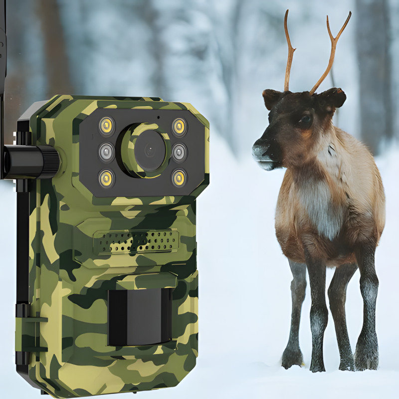 Фотоловушка для охоты с LTE-модулем HUNTING CAMERA 4G Камера с датчиком движения и солнечной батареей фото - 5