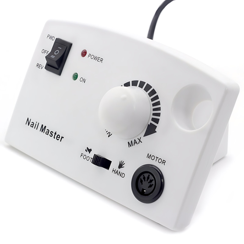 Фрезер для маникюра и педикюра Nail Master DM-211 (ZS-602) 30 000 об/мин, 30 Вт, педаль, реверс, набор насадок фото - 6