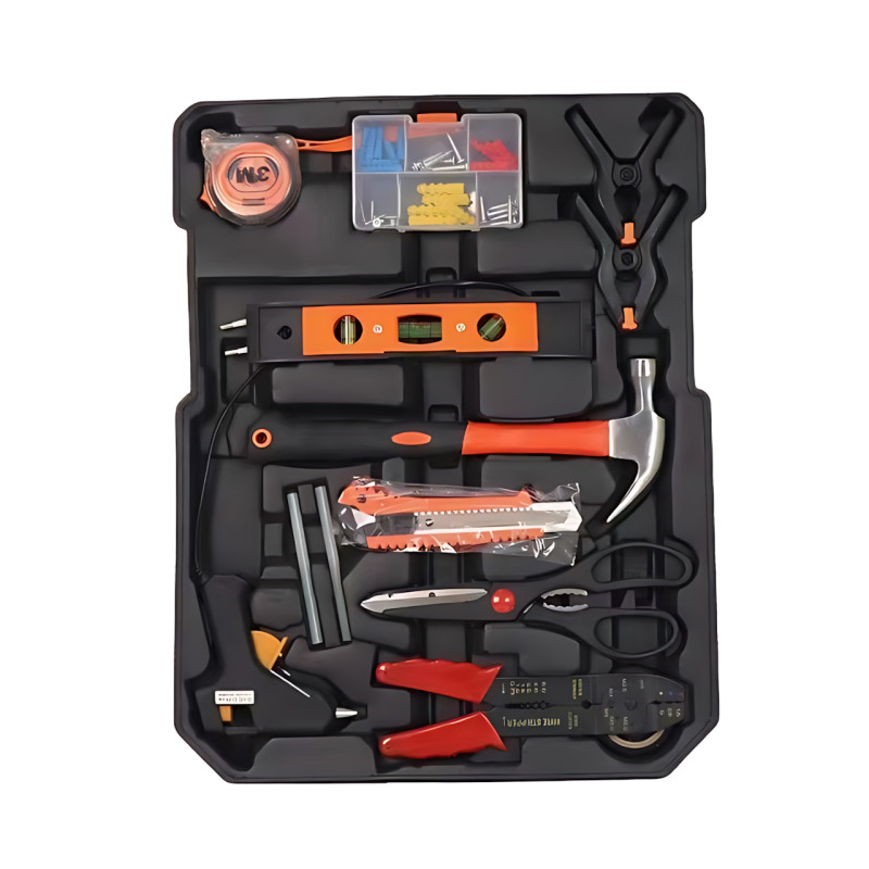 Професійний набір інструментів Tool Set 235 в алюмінієвій валізі на колесах, хромо-ванадієва сталь фото - 6