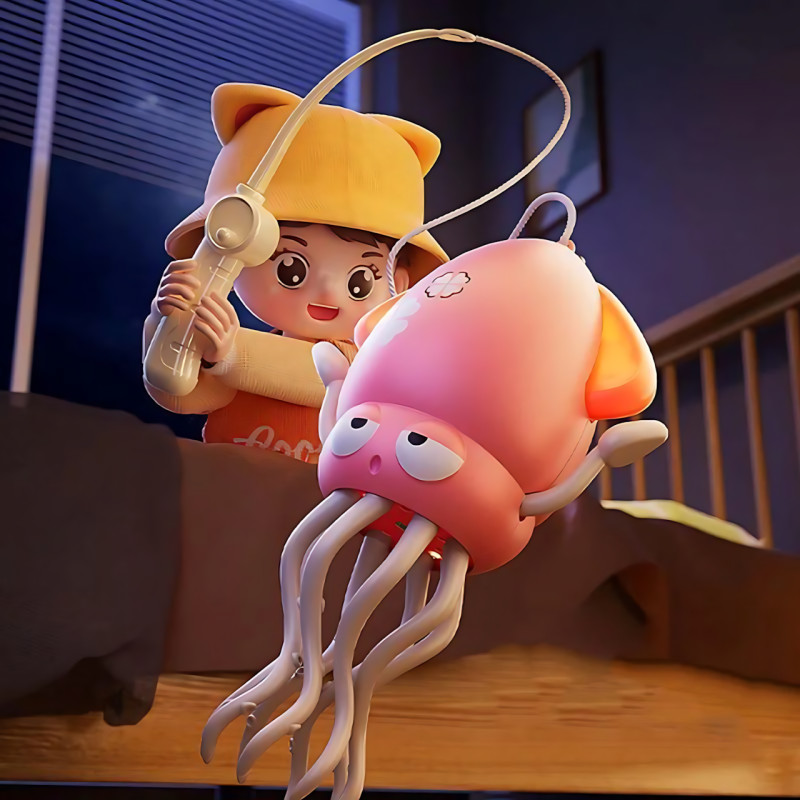 Інтерактивна іграшка «Танцювальний восьминіг» (158-21C), музична, із сенсором перешкод, USB-зарядка, рухливі рухи фото - 7