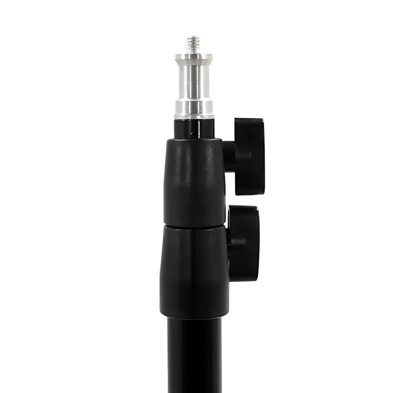 Усиленный штатив для проектора и освещения XPRO 8806, 2.1 м, до 6 кг, алюминиевый, резьба 1/4", тренога, телескопический, черный фото - 5