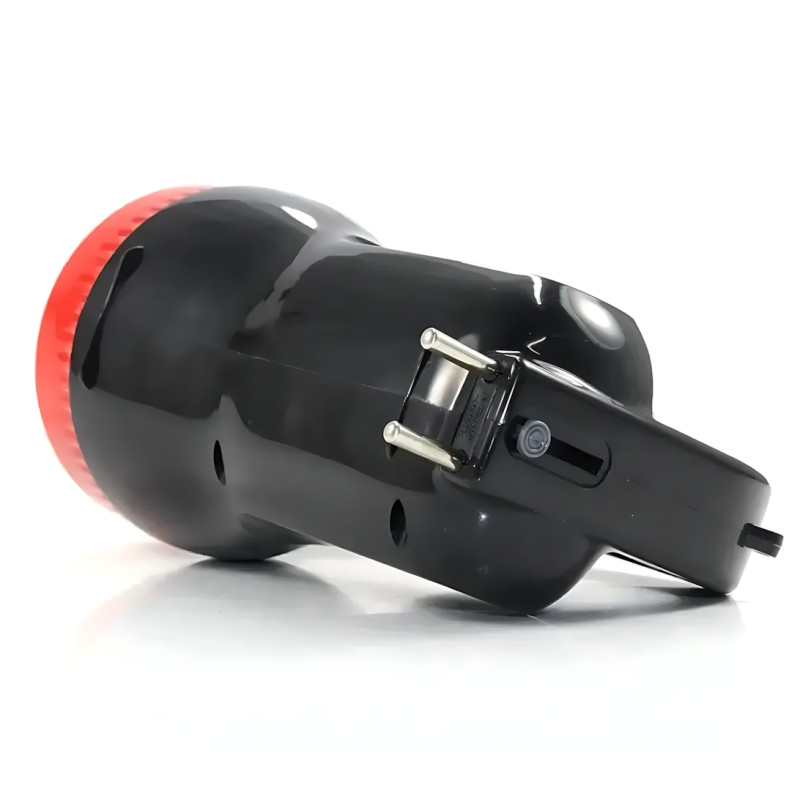 Фонарик TORCH BL-2623 светодиодный аккумуляторный, влагозащищённый, 3 режима работы, зарядка 220 В, выдвижная вилка, ручной фото - 5