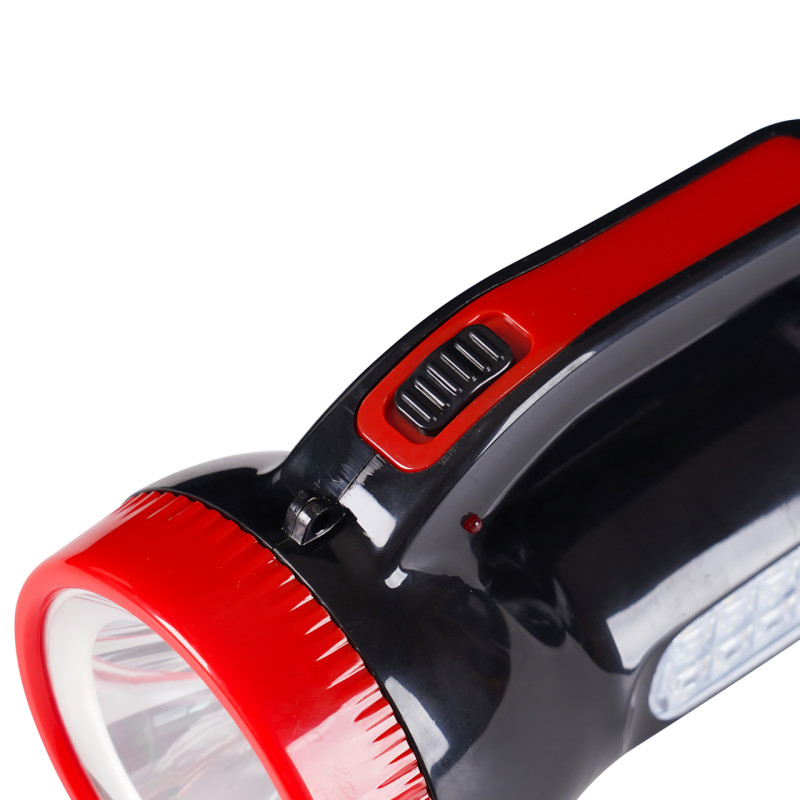 Фонарик TORCH BL-2623 светодиодный аккумуляторный, влагозащищённый, 3 режима работы, зарядка 220 В, выдвижная вилка, ручной фото - 7