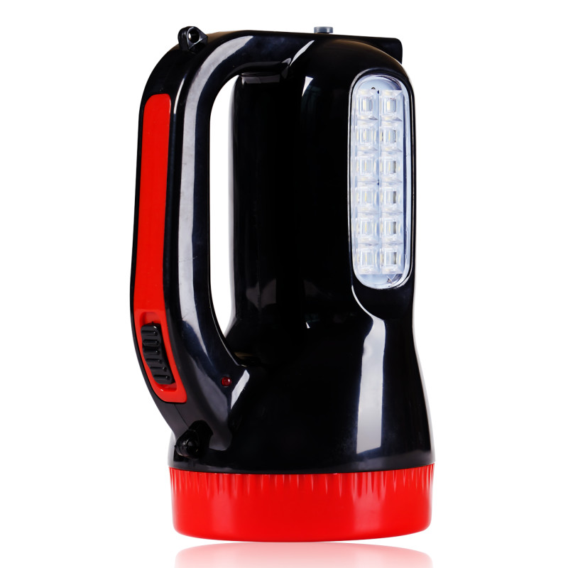 Фонарик TORCH BL-2623 светодиодный аккумуляторный, влагозащищённый, 3 режима работы, зарядка 220 В, выдвижная вилка, ручной фото - 6