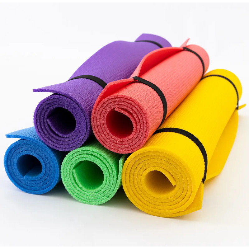 Килимок для фітнесу, йоги та спорту Yoga Mat, 173х61х0,4 см фото - 2