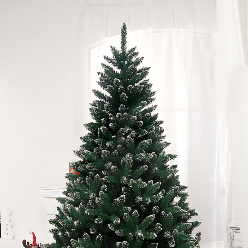 Ялинка штучна &laquo;Королева&raquo; з вогнестійкої екопленки ПВХ з білим кінчиком, Україна &mdash; висоти від 0.35 до 4.0 м 1.3 фото - 6