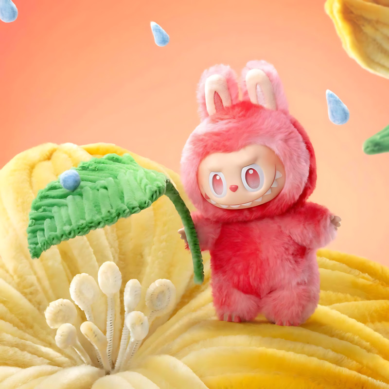 Игрушка-сюрприз брелок Labubu 3 серия Big into Energy, Pop Mart, 17 см, тай-дай плюш, blind box, коллекционная фото - 5