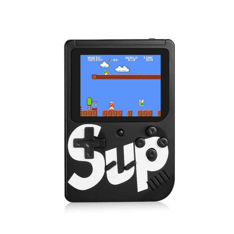 Портативная 8-ми битная Игровая консоль SUP game box PLUS, 400 ретро игр, Black edition игровая приставка фото - 6