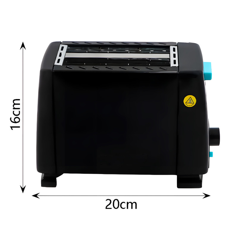 Тостер на 2 тости 1000 Вт 2 Slice Toaster BITEK BT-263 фото - 8