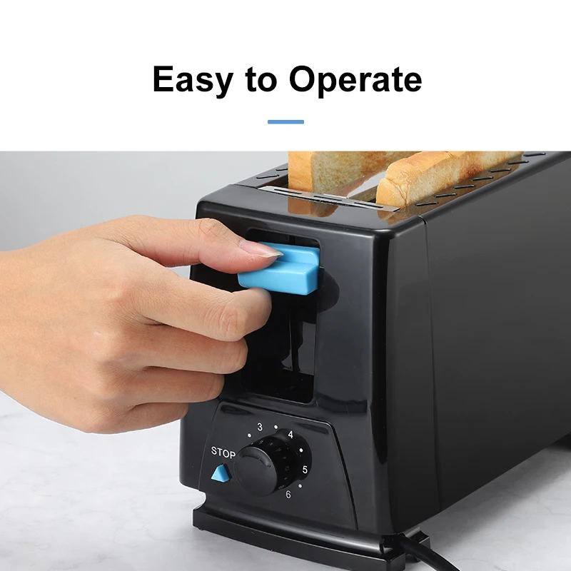 Тостер на 2 тости 1000 Вт 2 Slice Toaster BITEK BT-263 фото - 4