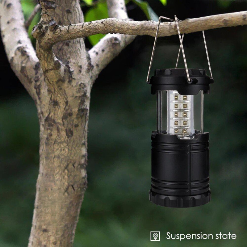 Светодиодный фонарь для кемпинга G85 SOLAR 3 forest, функция зарядки смартфона, складной фото - 6