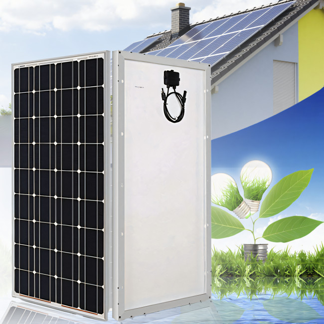 Монокристалічна сонячна панель MONO-170W (17.5 V), 1480х640х35 мм