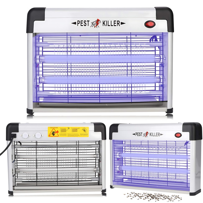 Электрическая инсектицидная лампа-ловушка Pest Killer ZCTT-L30, 30 Вт, 220В, 50×28×9 см, для комаров и мух