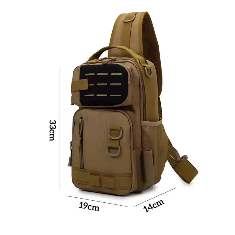 Сумка тактична Bag AND-7, 30 л, нейлон 600D з водовідштовхувальним ПВХ покриттям, рюкзак-органайзер фото - 9