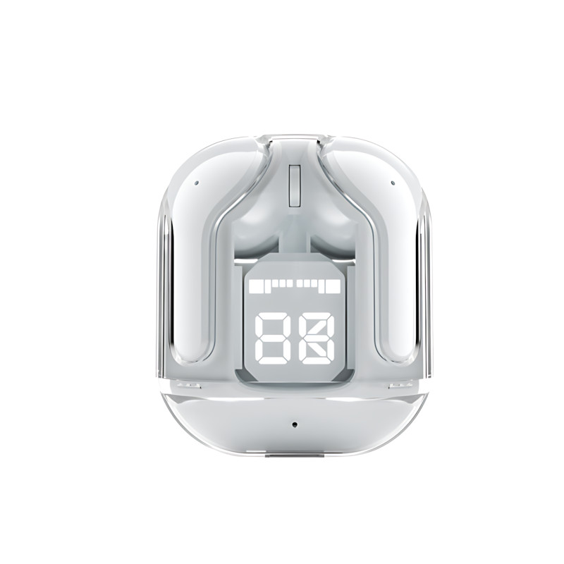 Бездротові навушники Bluetooth ultrapods з мікрофоном, 250 мА·год, сумісні з Android і Apple, діапазон 10 м Білий фото - 3