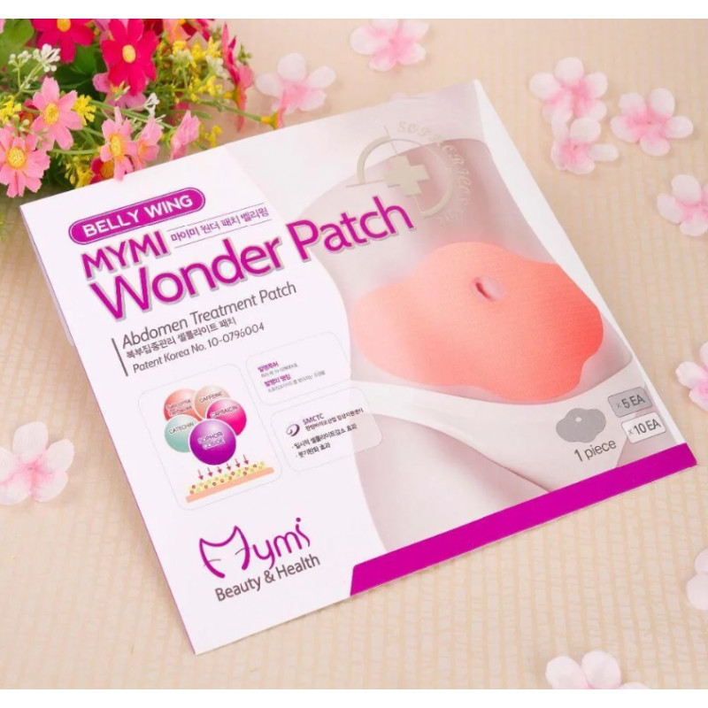 Косметические пластыри для похудения Mymi Wonder Patch (5 штук в упаковке) фото - 5