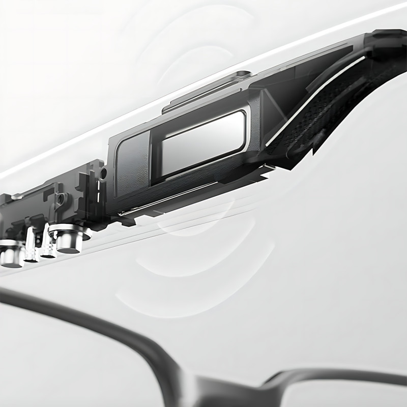 Смарт-окуляри фотохромні AIMB-G1 з камерою 8MP, відеозаписом 1080P, ChatGPT AI, Wi-Fi, Bluetooth 5.4, вбудованою пам'яттю 4GB, IP6 фото - 7