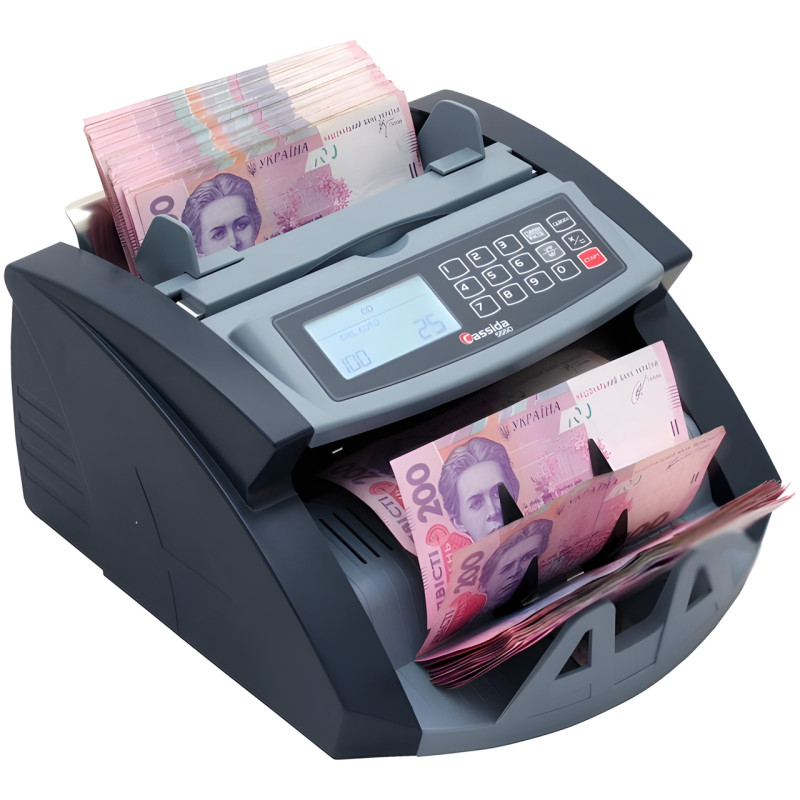 Счетная машинка для купюр c УФ-детектором Multi-Currency Counter 2040 v UV/MG фото - 3