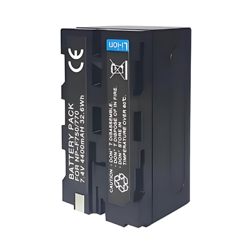 Акумулятор 7.4v 4400mAh для фото- і відеотехніки, Li-lon акумуляторна батарея для відеосвіту фото - 3