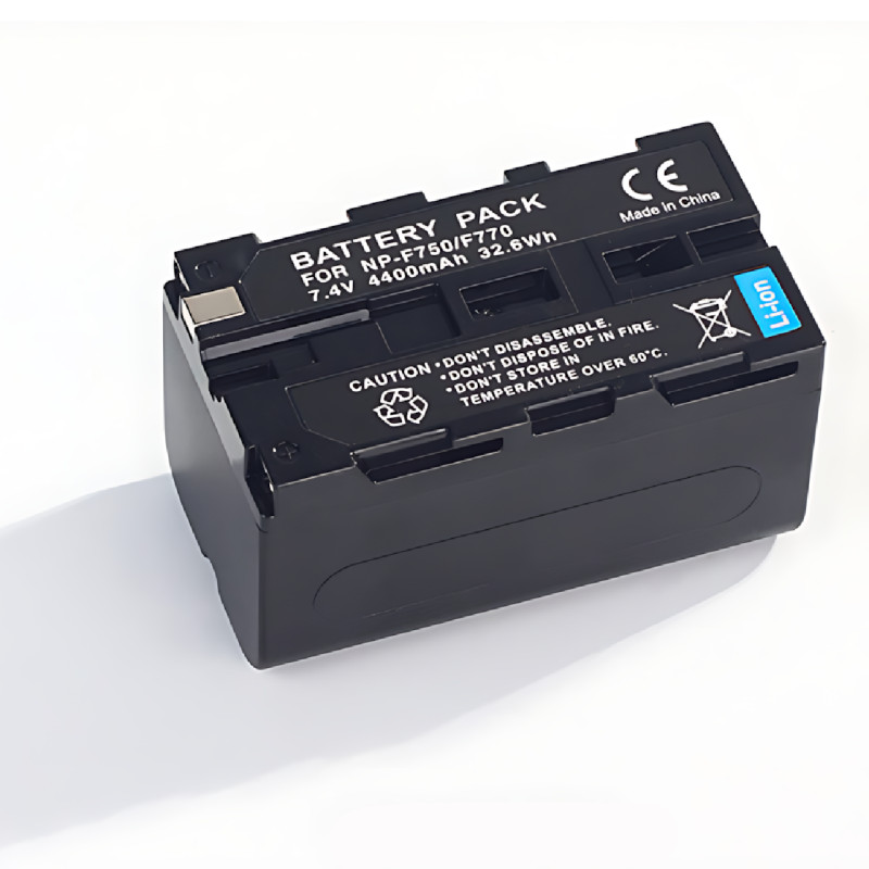 Акумулятор 7.4v 4400mAh для фото- і відеотехніки, Li-lon акумуляторна батарея для відеосвіту фото - 2