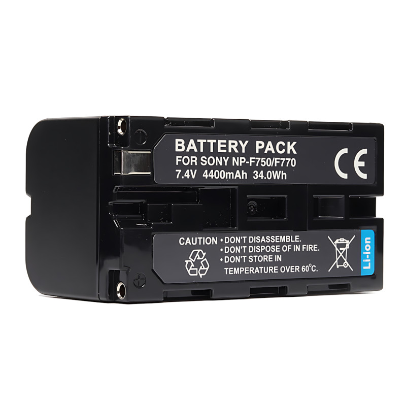 Акумулятор 7.4v 4400mAh для фото- і відеотехніки, Li-lon акумуляторна батарея для відеосвіту фото - 5