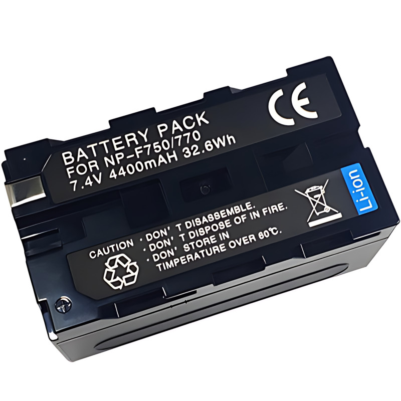 Акумулятор 7.4v 4400mAh для фото- і відеотехніки, Li-lon акумуляторна батарея для відеосвіту фото - 6